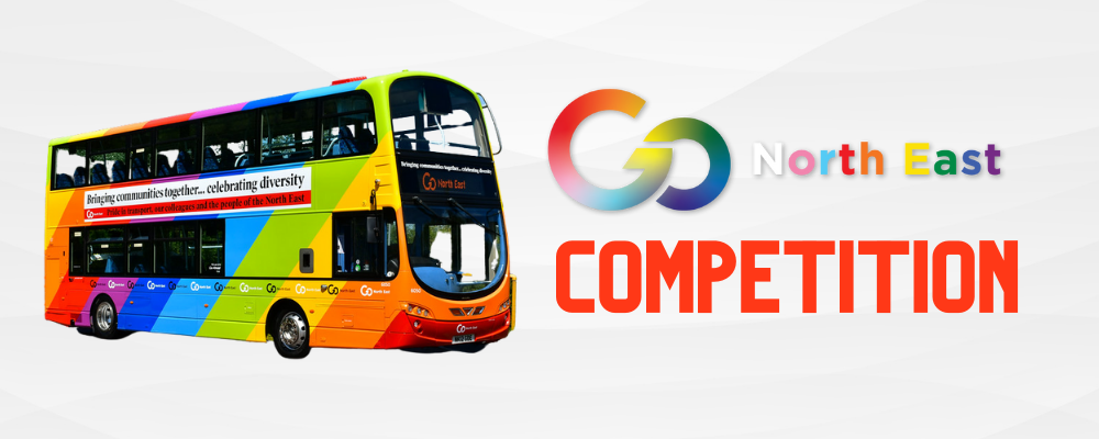 WIN WITH PRIDE - WIN PLATINUM PASSES FOR UK PRIDE WITH GO NORTH EAST