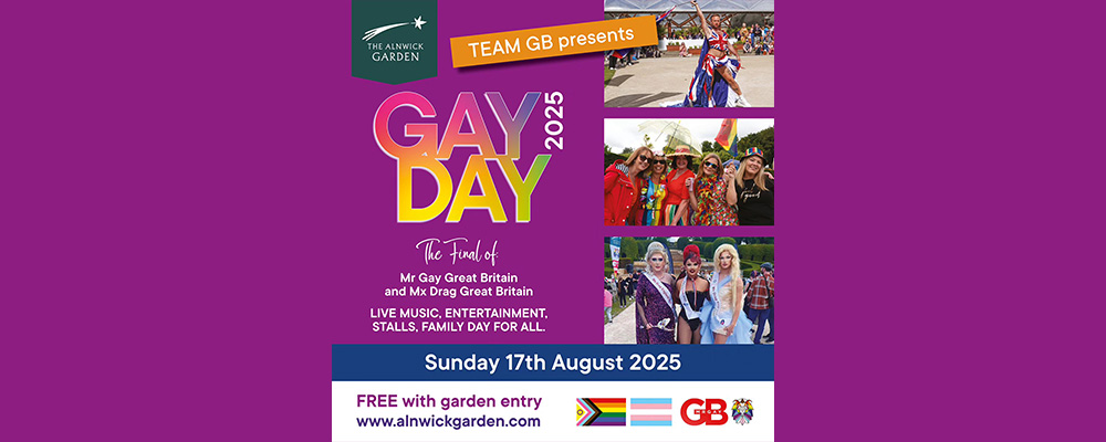 Mr Gay GB and MX Drag 2025 at  Alnwick Gardens