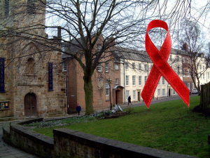 World AIDS Day Vigil from St Chads Durham